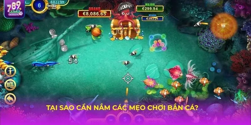Tại sao cần nắm các mẹo chơi bắn cá?